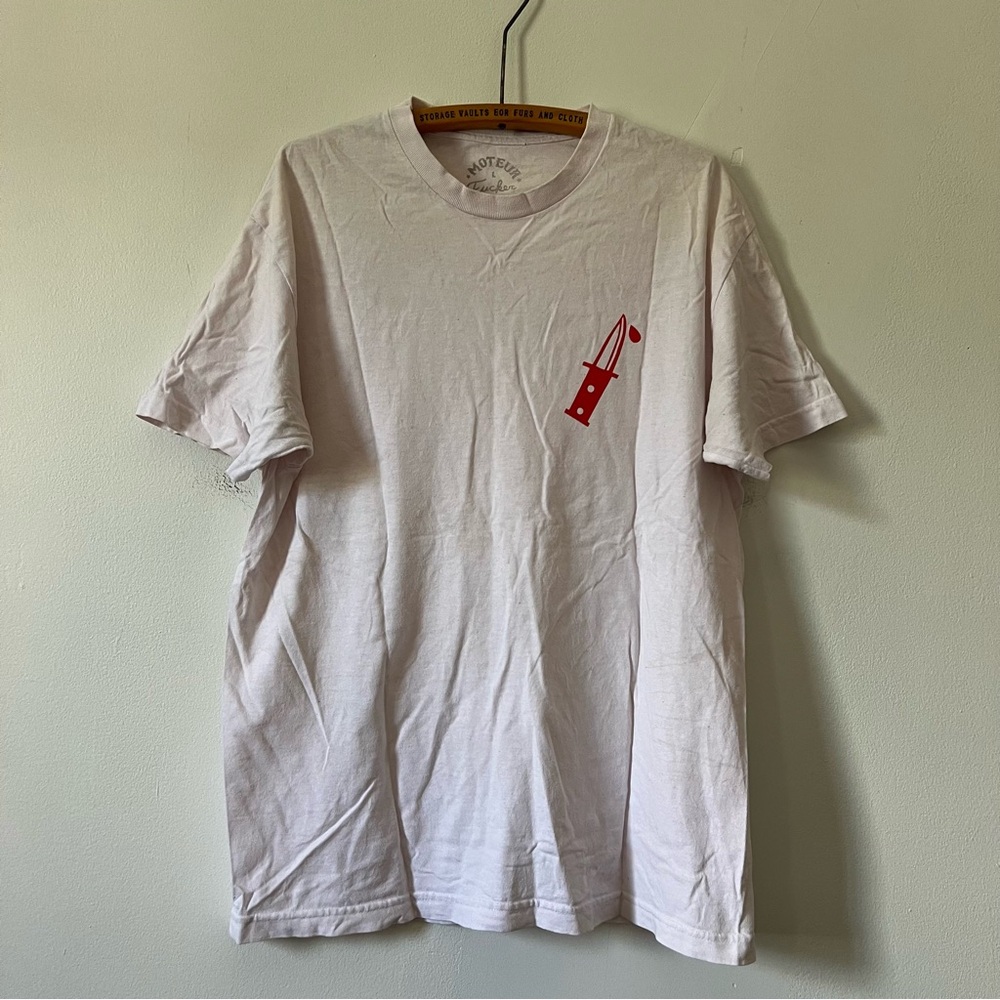 Montreal Boutique Art‎ T-shirt Size Large "Moteur Fxxker" Graphic